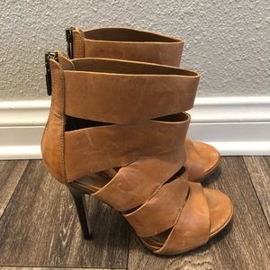 Aldo Brand Parrin Heels in Tan Size 37 EU/7.5 US